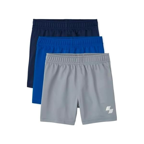 Baby Toddler Boys' Athletic Basketball Shorts